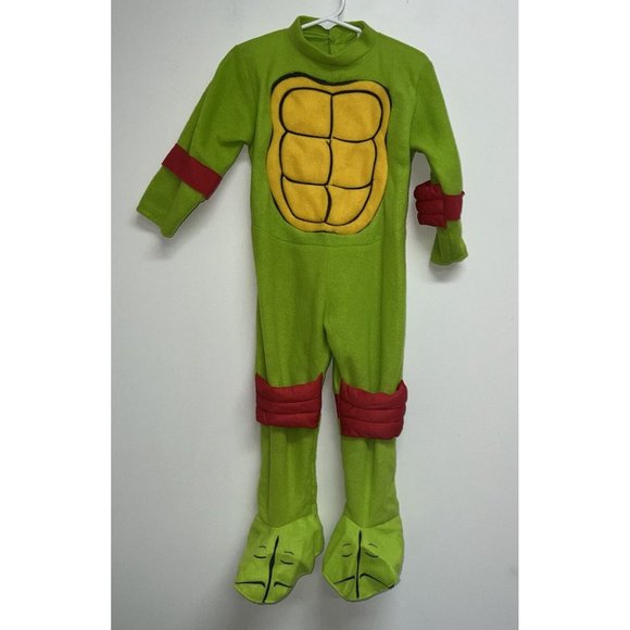Teenage Mutant Ninja Turtles Toddler Boys Raphael Halloween Costume Size 2T